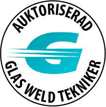 Auktoriserad glas weld tekniker